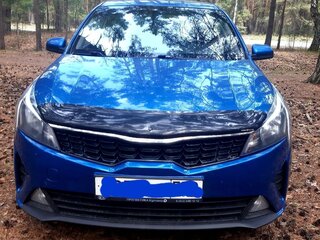 2021 Kia Rio IV Рестайлинг, синий, 1500000 рублей, вид 1