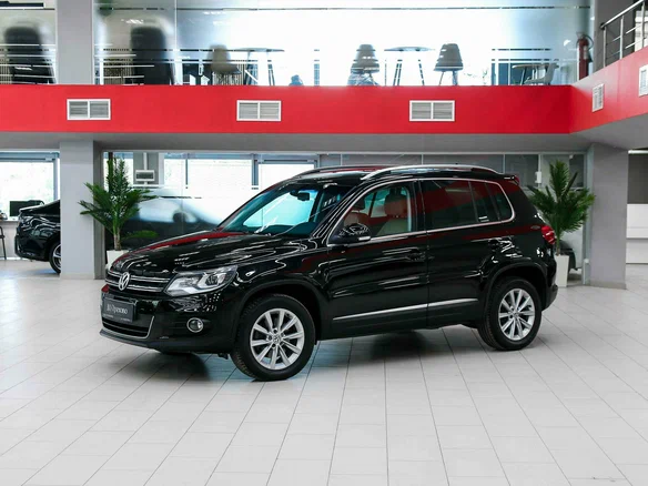 2011 Volkswagen Tiguan I Рестайлинг, чёрный, 990000 рублей