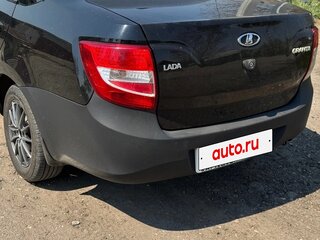 2016 Lada (ВАЗ) Granta I, чёрный, 320000 рублей, вид 2