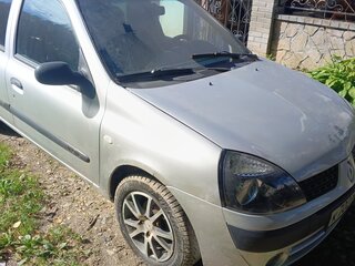 2005 Renault Symbol I Рестайлинг, серебристый, 150000 рублей, вид 1