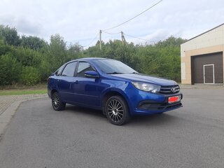 2022 Lada (ВАЗ) Granta Euro-2 I Рестайлинг, синий, 480000 рублей, вид 2