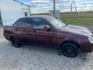 2008 Lada (ВАЗ) Priora I, пурпурный, 150000 рублей, вид 2
