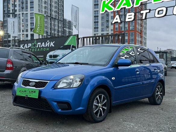 2011 Kia Rio II Рестайлинг, синий, 649000 рублей - вид 7