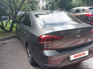 2021 Volkswagen Polo VI, серый, 1850000 рублей, вид 5