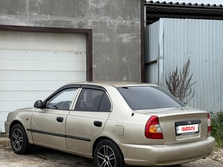 2006 Hyundai Accent ТагАЗ II, бежевый, 210000 рублей, вид 3
