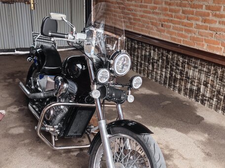 1997 Honda Steed 400, чёрный, 330000 рублей, вид 4
