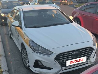 2019 Hyundai Sonata VII (LF) Рестайлинг, белый, 899000 рублей, вид 2