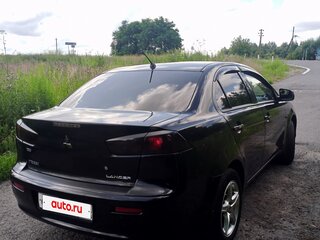 2008 Mitsubishi Lancer X, чёрный, 560000 рублей, вид 3