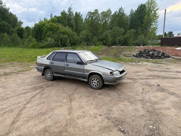 2002 Lada (ВАЗ) 2115, серый - вид 1