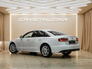 2015 Audi A6 IV (C7) Рестайлинг, белый, 2250000 рублей, вид 4
