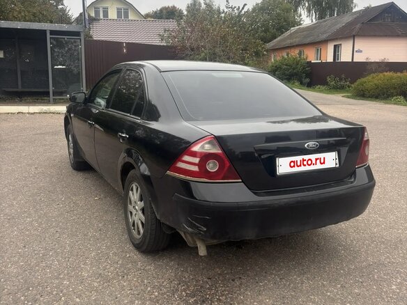 2006 Ford Mondeo III Рестайлинг, чёрный, 345000 рублей - вид 6