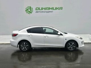2012 Mazda 3 II (BL) Рестайлинг, белый, 677000 рублей, вид 4