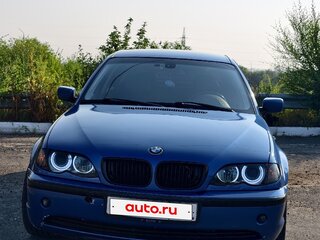 2003 BMW 3 серии 320i IV (E46) Рестайлинг, синий, 800000 рублей, вид 4