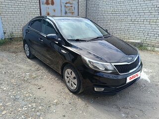 2015 Kia Rio III Рестайлинг, чёрный, 1000000 рублей, вид 3