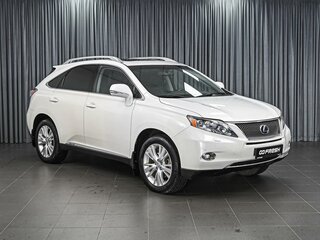 2011 Lexus RX 450h III, белый, 2259000 рублей, вид 1
