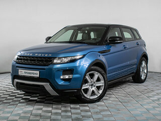 2012 Land Rover Range Rover Evoque 6-speed I, голубой, 2747000 рублей, вид 1