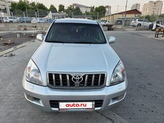 2008 Toyota Land Cruiser Prado 5-speed 120 Series Рестайлинг, серебристый, 2500000 рублей, вид 3