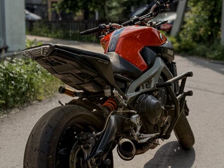 2015 Yamaha MT-09 (FZ-09), оранжевый, 640000 рублей, вид 1
