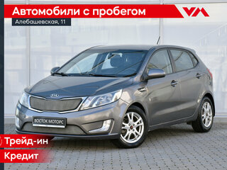 2014 Kia Rio 6-speed III, серый, 845000 рублей, вид 1