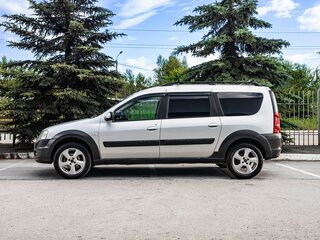 2018 Lada (ВАЗ) Largus Cross I, серебристый, 850000 рублей, вид 5