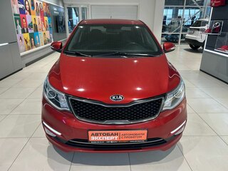 2016 Kia Rio III Рестайлинг, красный, 1250000 рублей, вид 2