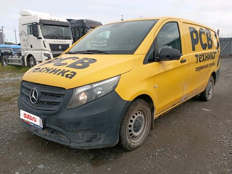 2015 Mercedes-Benz Vito, жёлтый, 1830000 рублей, вид 1
