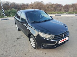 2019 Lada (ВАЗ) Granta I Рестайлинг, чёрный, 495000 рублей, вид 1