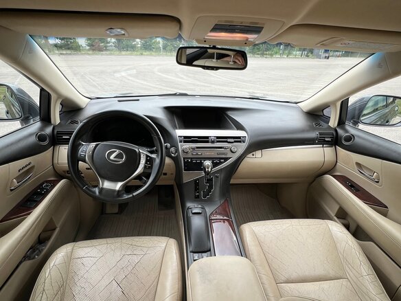 2012 Lexus RX 350 III Рестайлинг, серый - вид 12