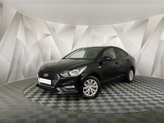 2017 Hyundai Solaris II, чёрный, 1190000 рублей, вид 1