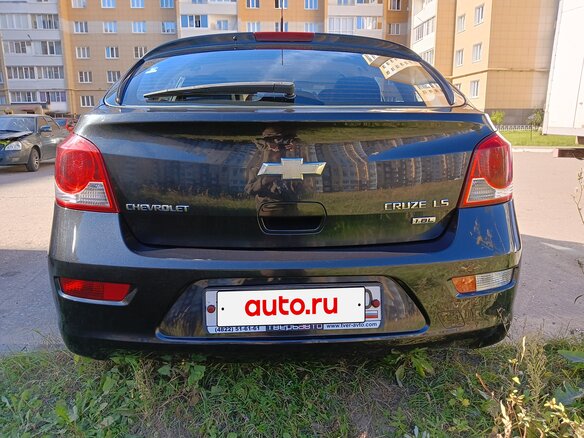 2012 Chevrolet Cruze I, чёрный, 750000 рублей - вид 8