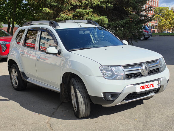 2018 Renault Duster I Рестайлинг, белый, 950000 рублей - вид 1