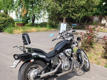 1997 Honda Steed 400, чёрный, 330000 рублей, вид 3