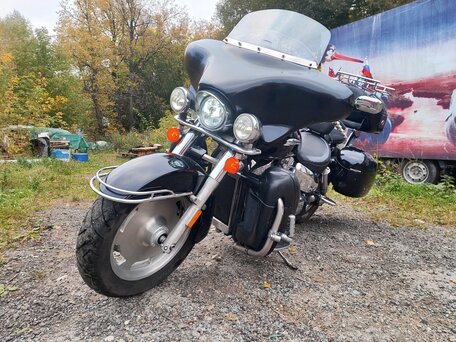 2008 Honda VTX 1300, чёрный, 550000 рублей, вид 1