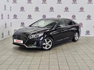 2018 Hyundai Sonata VII (LF) Рестайлинг, чёрный, 1784000 рублей, вид 1