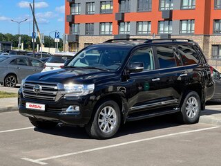 2016 Toyota Land Cruiser 200 Series Рестайлинг 2, чёрный, 6200000 рублей, вид 2