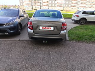 2019 Lada (ВАЗ) Granta I Рестайлинг, серебристый, 620000 рублей, вид 3