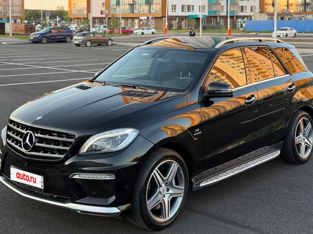 2014 Mercedes-Benz M-Класс AMG 63 AMG III (W166), чёрный, 2450000 рублей, вид 1