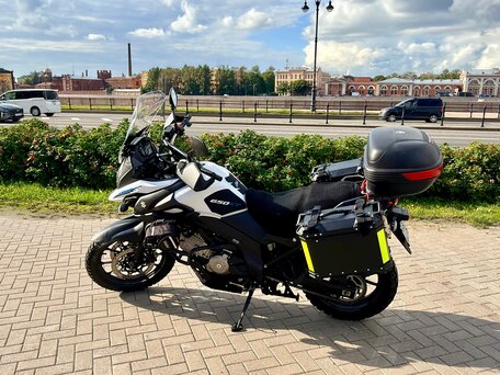 2020 Suzuki V-Strom DL 650, белый, 700000 рублей, вид 5