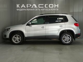 2014 Volkswagen Tiguan I Рестайлинг, серебристый, 1199000 рублей, вид 5