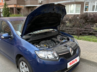 2015 Renault Logan II, синий, 850000 рублей, вид 2