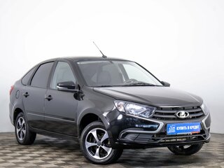 2022 Lada (ВАЗ) Granta I Рестайлинг, чёрный, 899000 рублей, вид 1