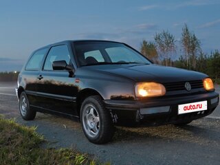 1997 Volkswagen Golf III, чёрный, 230000 рублей, вид 4