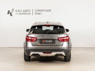 2018 Lada (ВАЗ) Vesta SW Cross I, серый, 1060000 рублей, вид 4