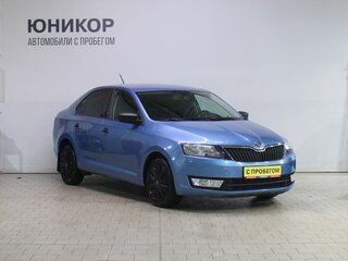 2017 Skoda Rapid I, голубой, 1099000 рублей, вид 3