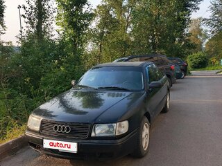 1993 Audi 100 IV (C4), чёрный, 130000 рублей, вид 1