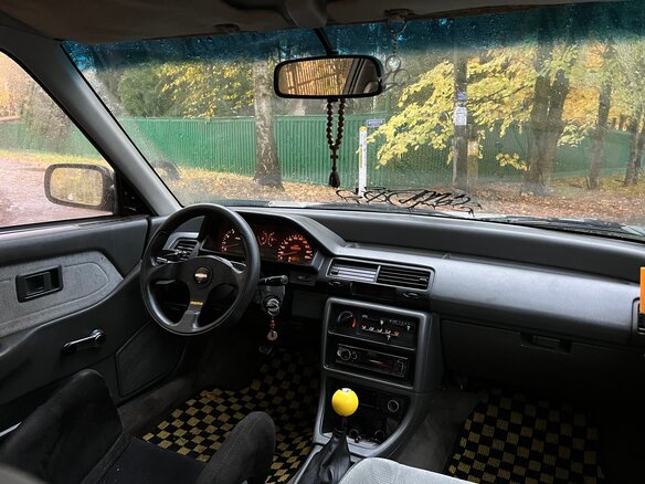 1988 Honda Civic IV, синий, 265000 рублей - вид 7