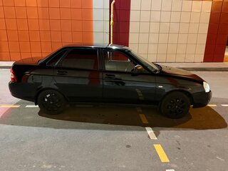 2017 Lada (ВАЗ) Priora I Рестайлинг, чёрный, 690000 рублей, вид 3