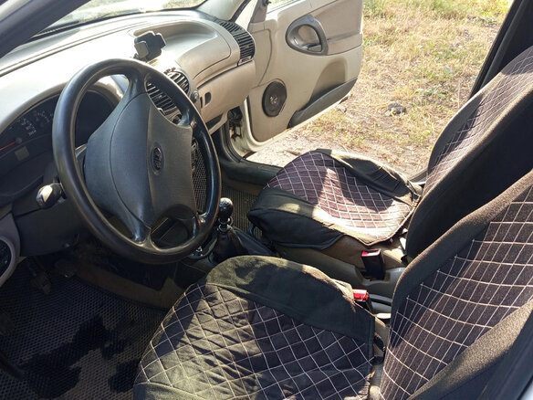 2010 Lada (ВАЗ) Kalina I, белый, 220000 рублей - вид 4