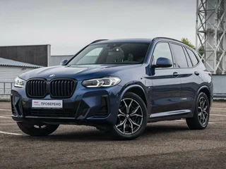 2021 BMW X3 30d xDrive III (G01) Рестайлинг, синий, 5890500 рублей, вид 1