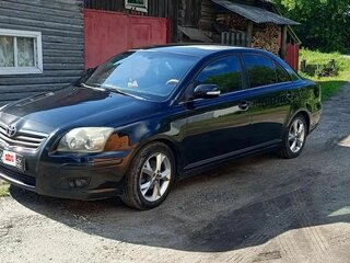 2007 Toyota Avensis II Рестайлинг, чёрный, 520000 рублей, вид 1